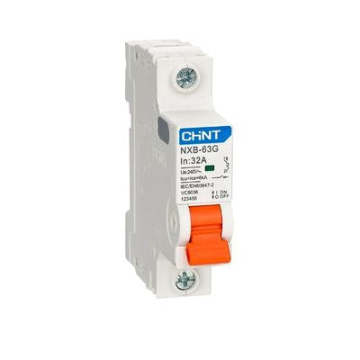 Chint 6kA 1P 40A Circuit Breaker D-Curve