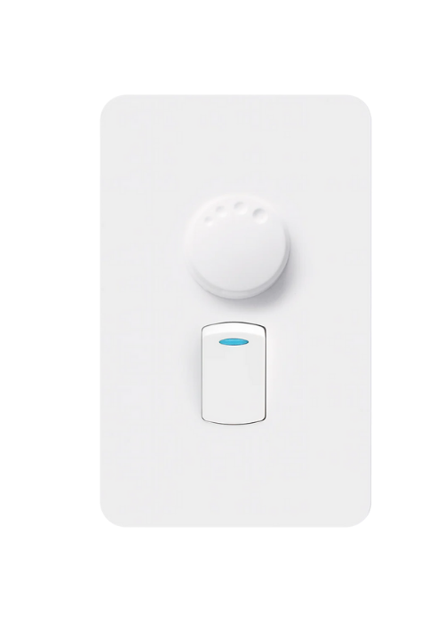 Rotary Dimmer 1 Level 1 Way Switch 2x4