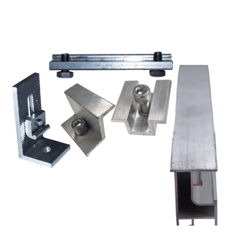 7kW Complete Solar Panel Kit – 12×590W Panels with Mounting & DC Combiner (ReneSola)