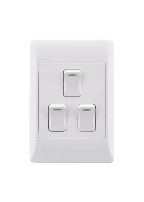 Condere 3 Lever 1 Way Switch 2x4