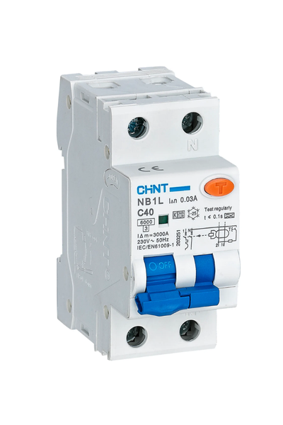 Chint Earth Leakage Protection 63A 1P+N C63 with overload