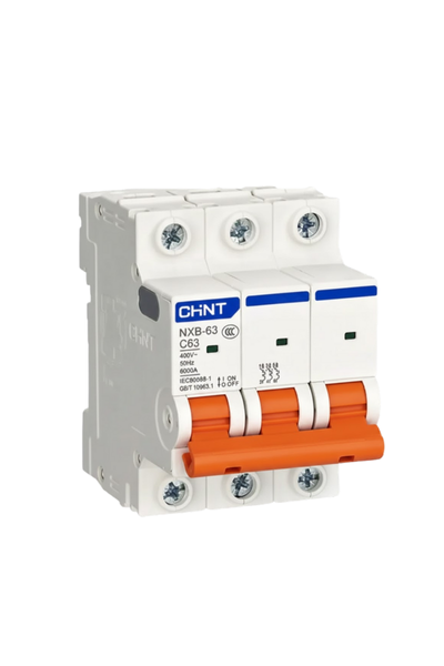 Chint 6kA 3P 25A Circuit Breaker D Curve