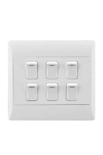 Condere 6 Lever 1 Way Switch 4x4