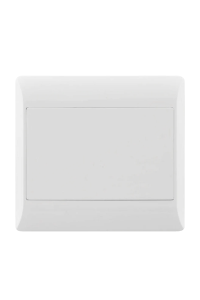 Condere Blank Plate White 4x4