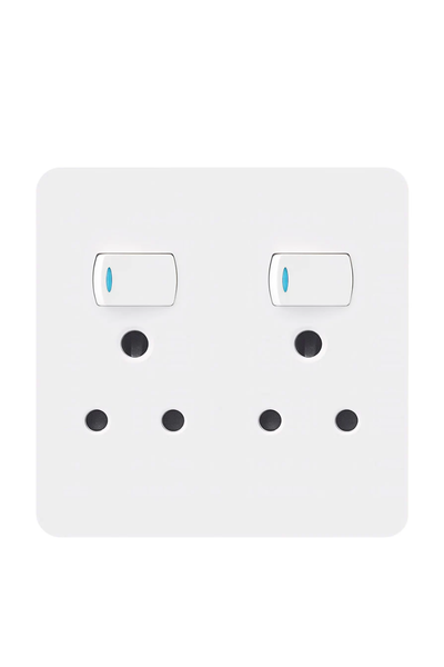Double Switched Socket 16A 4x4