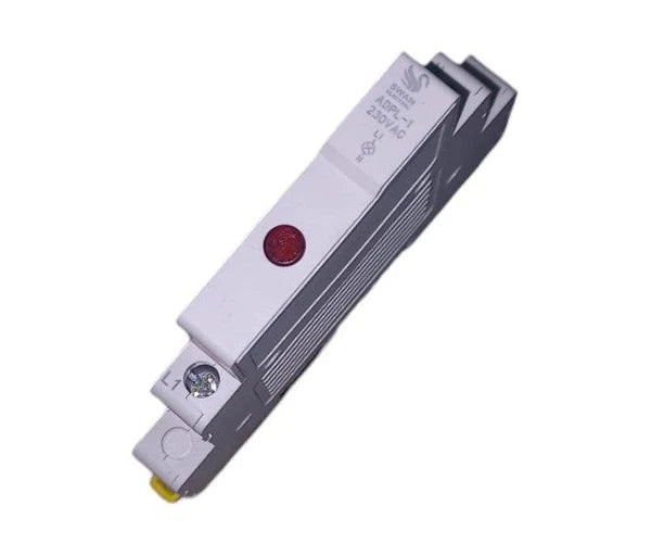 Chint INDICATOR LIGHT DIN RAIL RED 230V 9mm