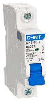 Chint 10kA 1P 16A Circuit Breaker C Curve