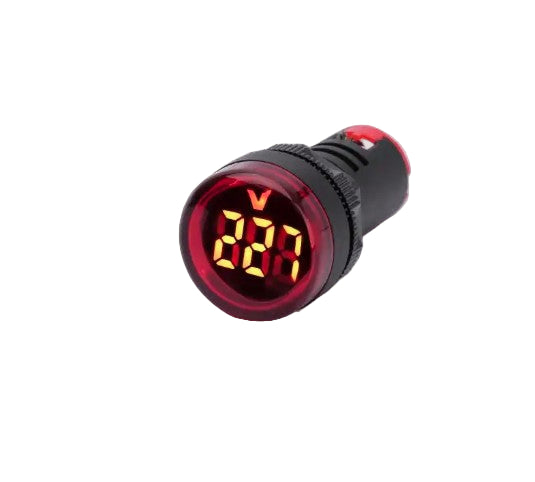 Chint Volt/Am/Frequency Panel Indicator Red