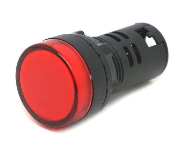 Chint LED Pilot Light 400VAC Red (Flat Round)
